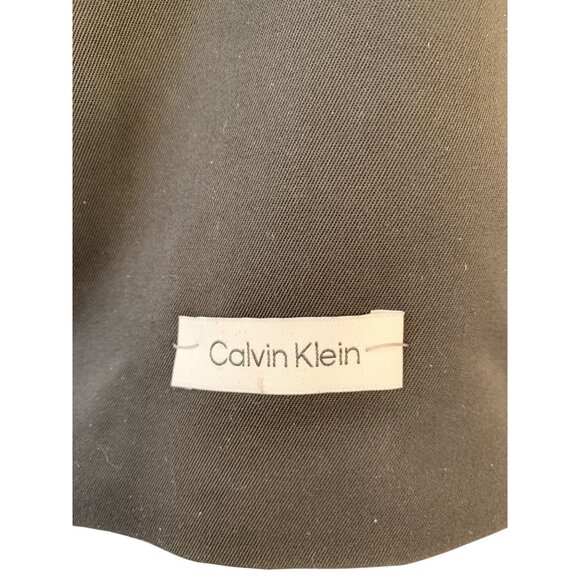 Calvin Klein Youth Boys Black Two-Button Suit Jacket Size 18R Polyester Blend - Picture 9 of 9